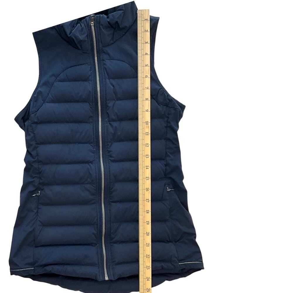 Lululemon Fluffed Up Vest Inkell Womens 4 Insulated Puffer Full Zip Running - Picture 10 of 11
